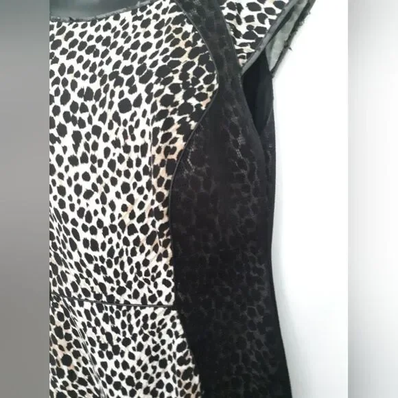 Katherine Kelly animal print mesh dress - Picture 3 of 5